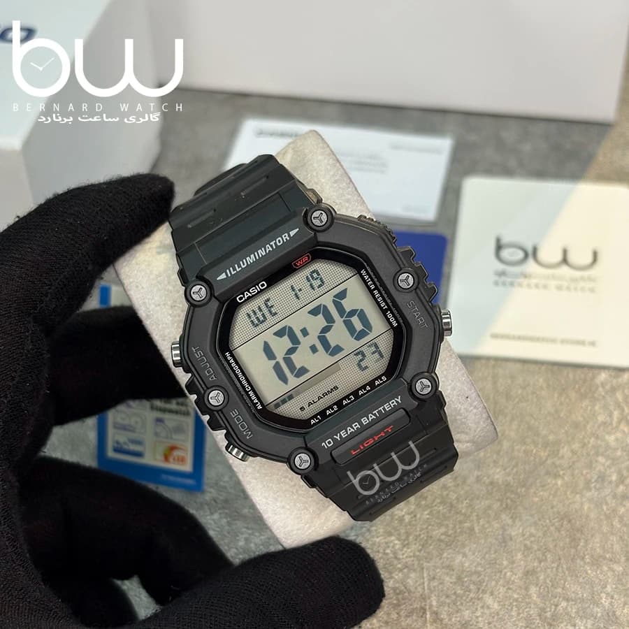 ساعت مچی کاسیو مدل CASIO AE-1600H-1A — تصویر ۲
