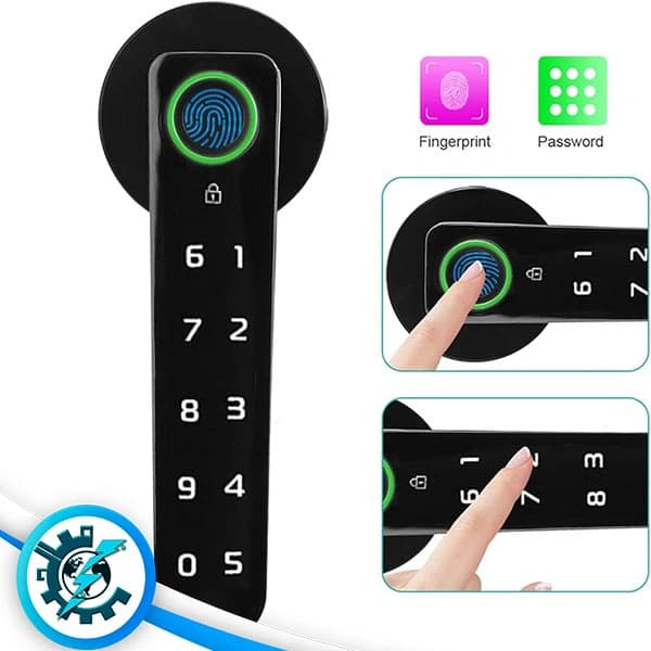 دستگیره هوشمند هوم لاک مخصوص اتاق خواب Homelock HLG-B120 — تصویر ۵