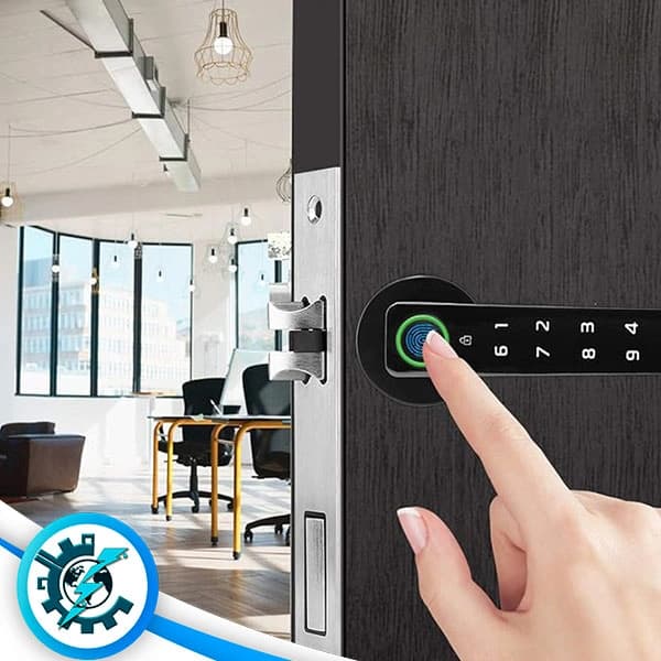 دستگیره هوشمند هوم لاک مخصوص اتاق خواب Homelock HLG-B120 — تصویر ۶