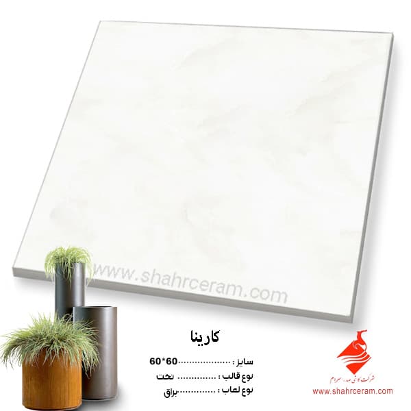 سرامیک کارینا 60*60 کاشی صدرا سرام