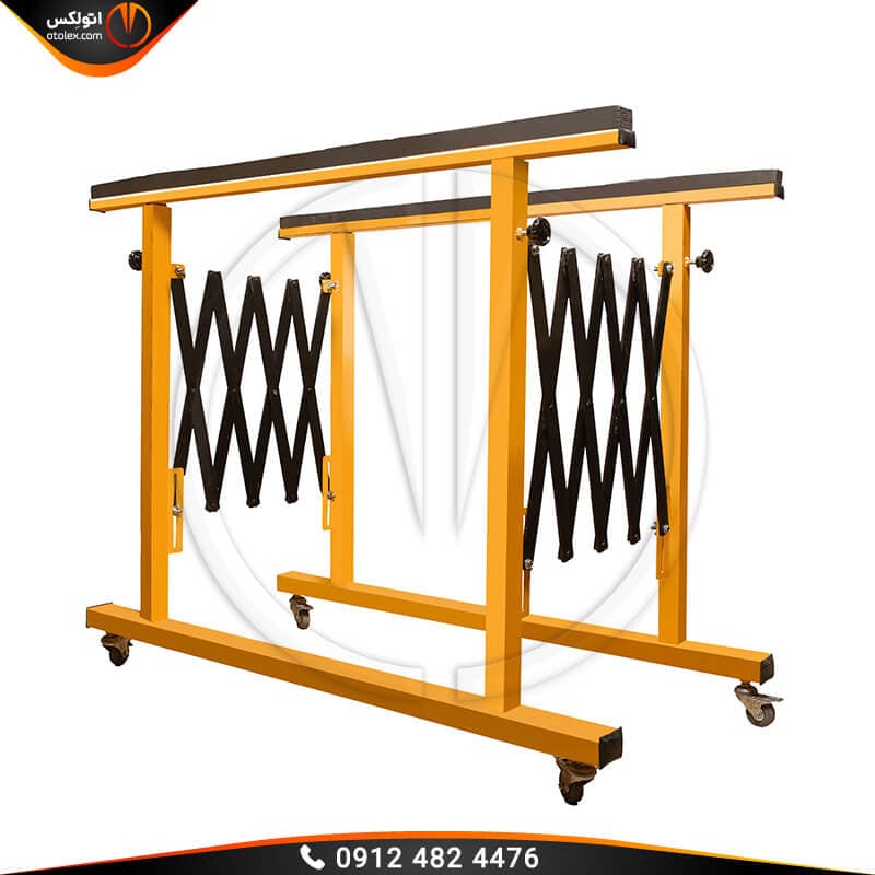 میز صافکاری آکاردئونی چرخ دار تکنوصاف