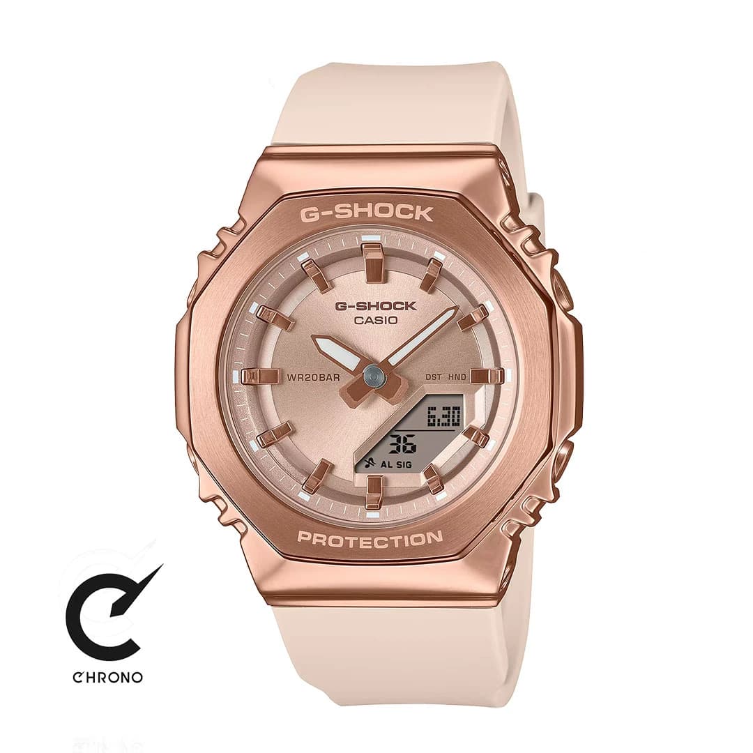ساعت مچی زنانه جی شاک G-SHOCK کاسیو مدل GM-S2110PG-4A — تصویر ۵