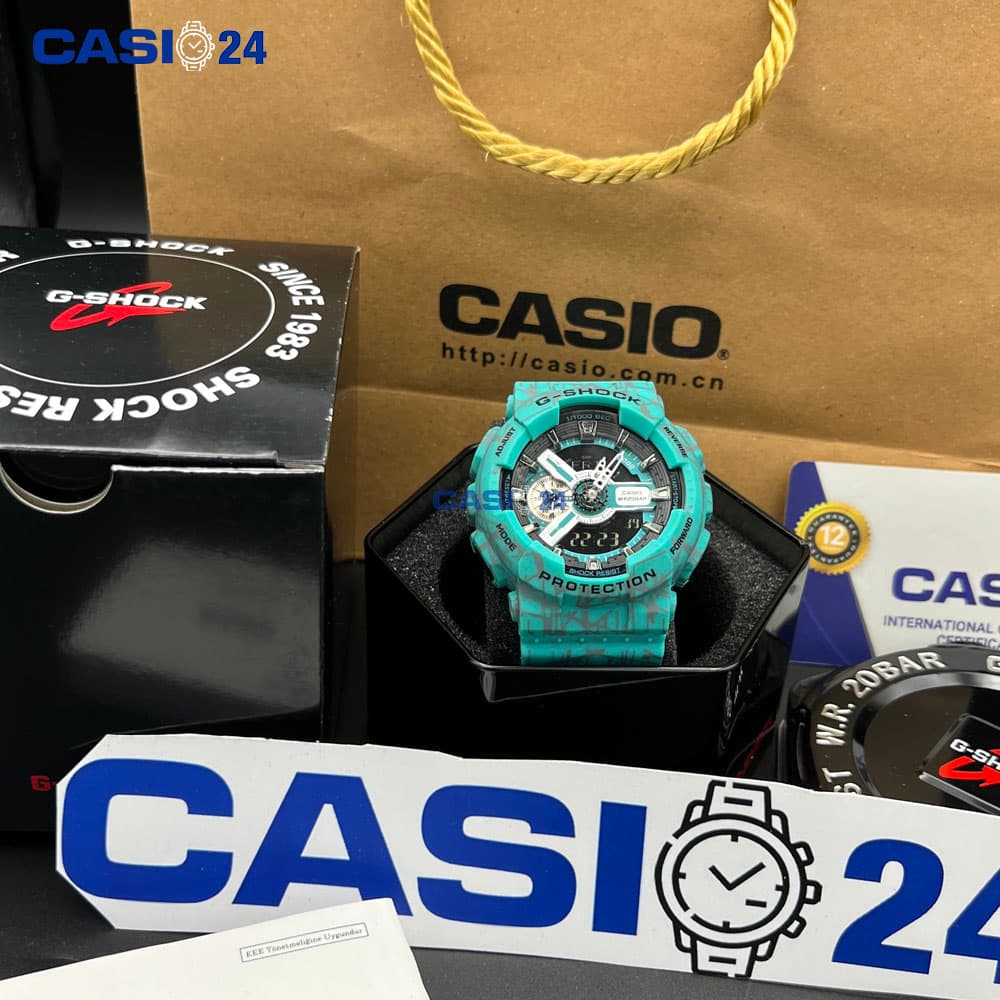 ساعت مچی کاسیو جی شاک Casio G-Shock GA-110SL-3A — تصویر ۵