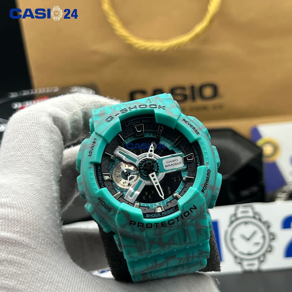 ساعت مچی کاسیو جی شاک Casio G-Shock GA-110SL-3A — تصویر ۲