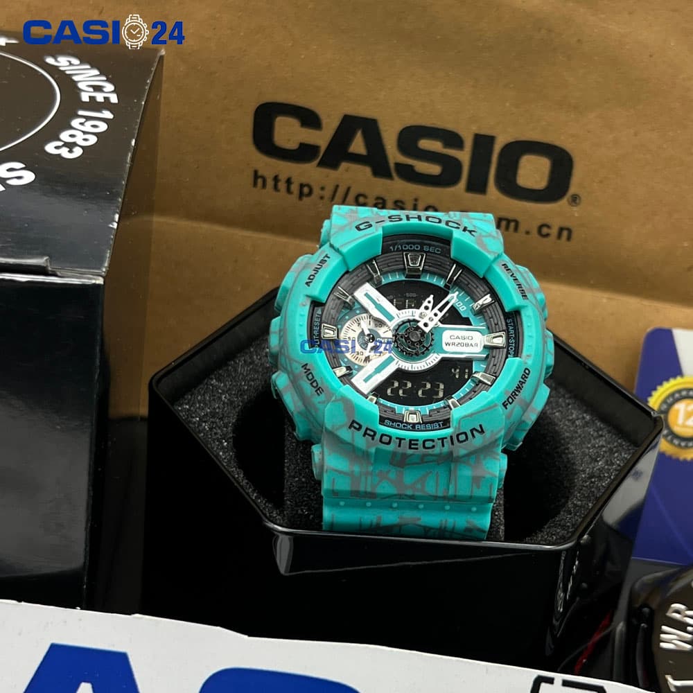 ساعت مچی کاسیو جی شاک Casio G-Shock GA-110SL-3A — تصویر ۳