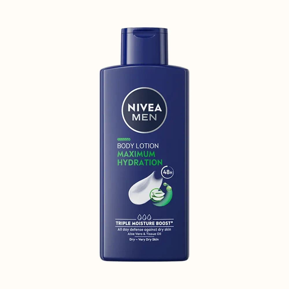 لوسیون آبرسان و مرطوب کننده قوی بدن Maximum Hydration نیوا مناسب پوست خشک