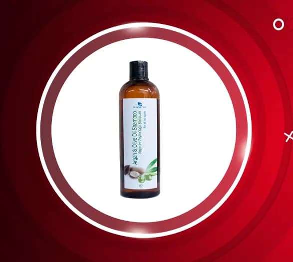 شامپو فاقد پارابن حاوی روغن آرگان و زیتون هونکا کر 700 میل Hunca Care — تصویر ۳