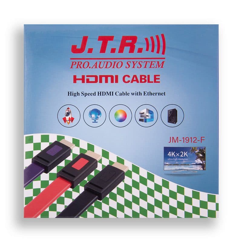 کابل HDMI جی.تی.آر مدل JM-1912 — تصویر ۲