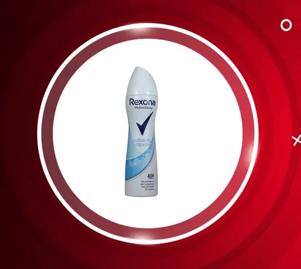 اسپری ضد تعریق زنانه مدل کوتون درای رکسونا 200 میل Rexona — تصویر ۲