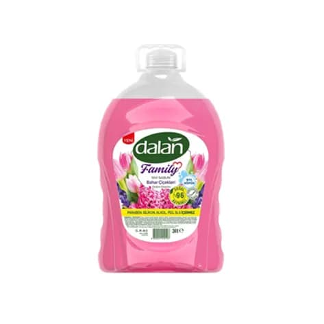 صابون مایع طبیعی با رایحه گل های بهاری دالان 3 لیتر Dalan