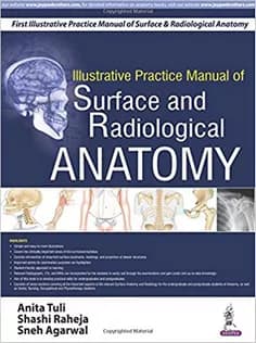 دانلود کتاب Illustrative Practice Manual of Surface and Radiological Anatomy