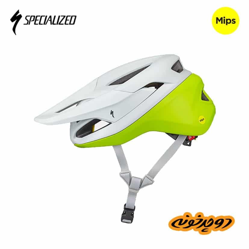 کلاه دوچرخه سواری Specialized Camber (Dove Grey/Hyper) — تصویر ۳