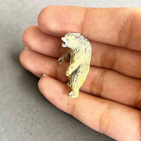 ماکت مینیاتوری خرس ایستاده 3.5 سانتیمتر کد 1 — تصویر ۲