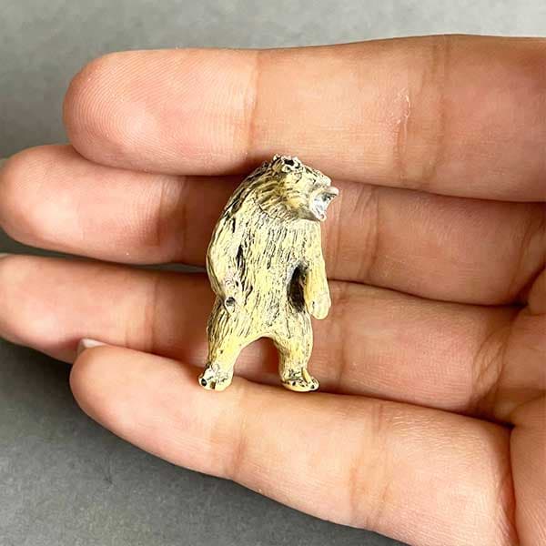 ماکت مینیاتوری خرس ایستاده 3.5 سانتیمتر کد 1 — تصویر ۳