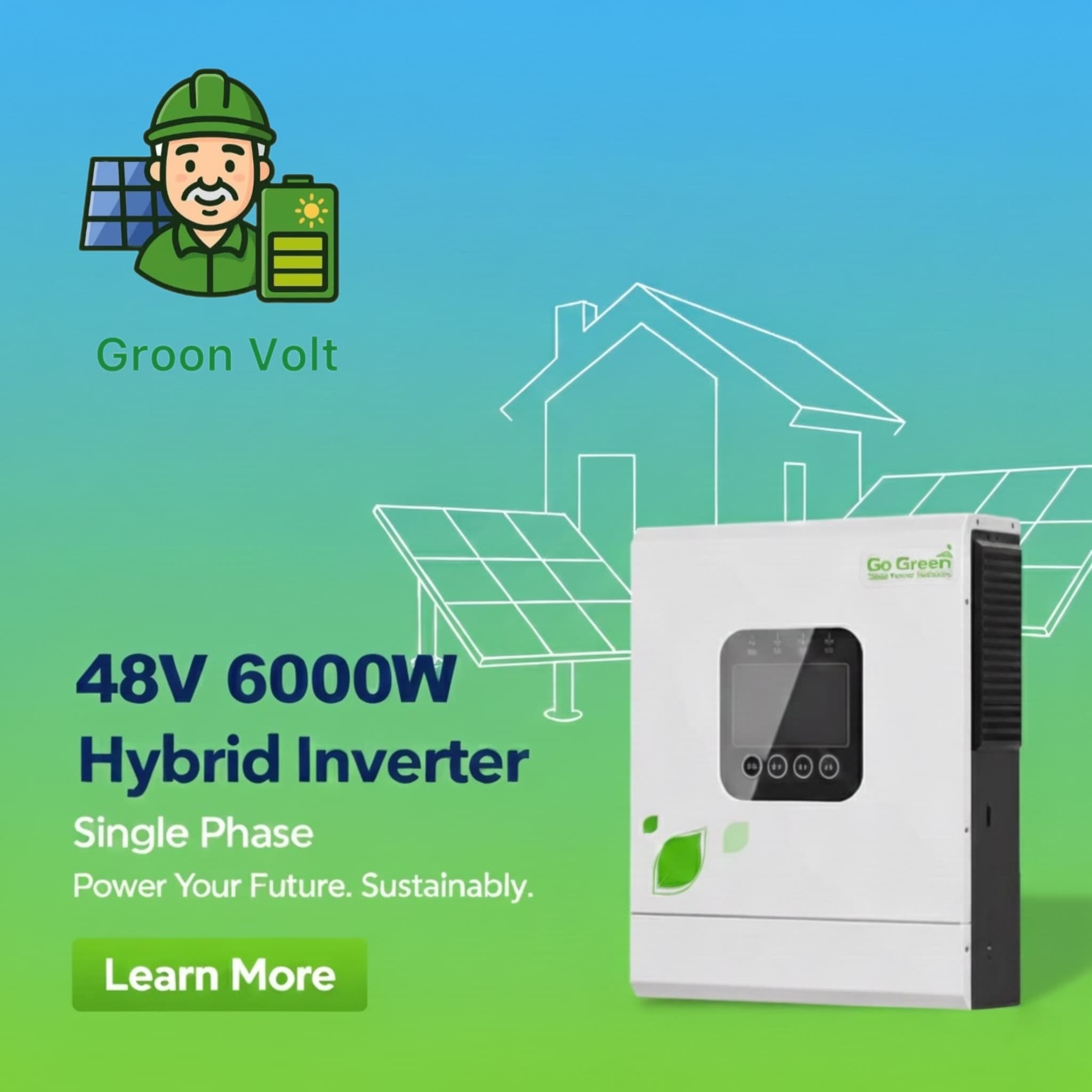 سانورتر ۶ کیلووات گوگرین مدل GGIV6000