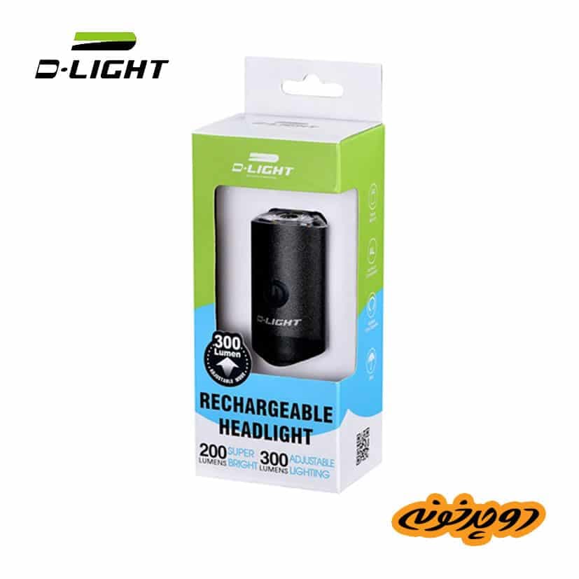 چراغ جلو 300 لومن دی لایت D-Light CG-127P — تصویر ۲