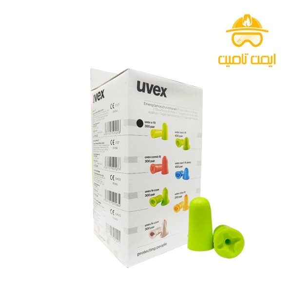 گوشی اسفنجی صداگیر UVEX|بسته 10 جفتی