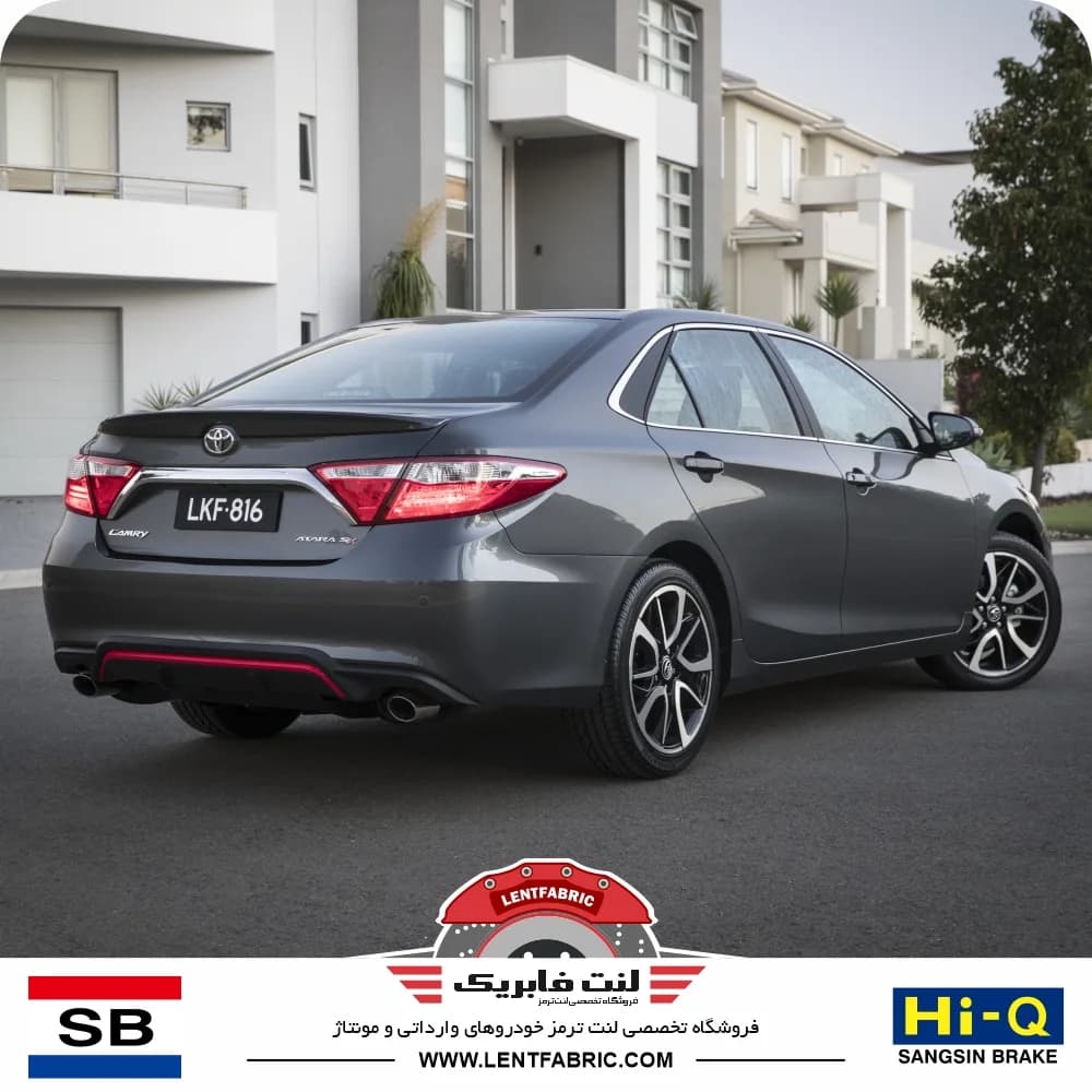 لنت ترمز عقب تویوتا کمری XV50 هیبرید – HiQ korea