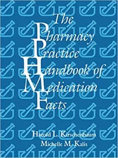 دانلود کتاب The Pharmacy Practice Handbook of Medication Facts