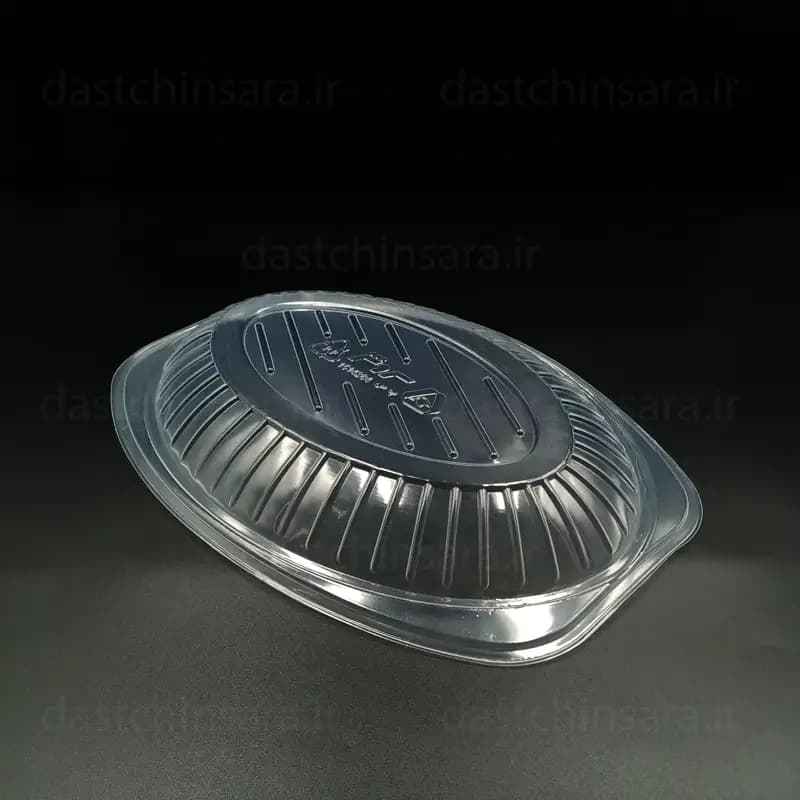دیس یکبار مصرف بزرگ شفاف سروش — تصویر ۳