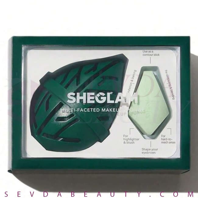 پک اسفنج همه کاره محفظه دار Multi-Faceted شیگلم Green