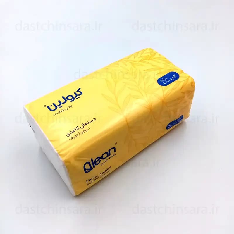 دستمال کاغذی اقتصادی 8 عددی کیولین — تصویر ۳