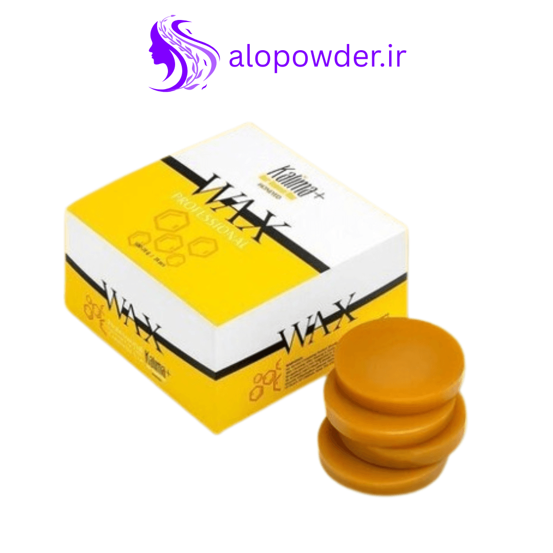 وکس سکه‌ای اپیلاسیون کالیما مدل عسلی – Honey (وزن 500 گرم)