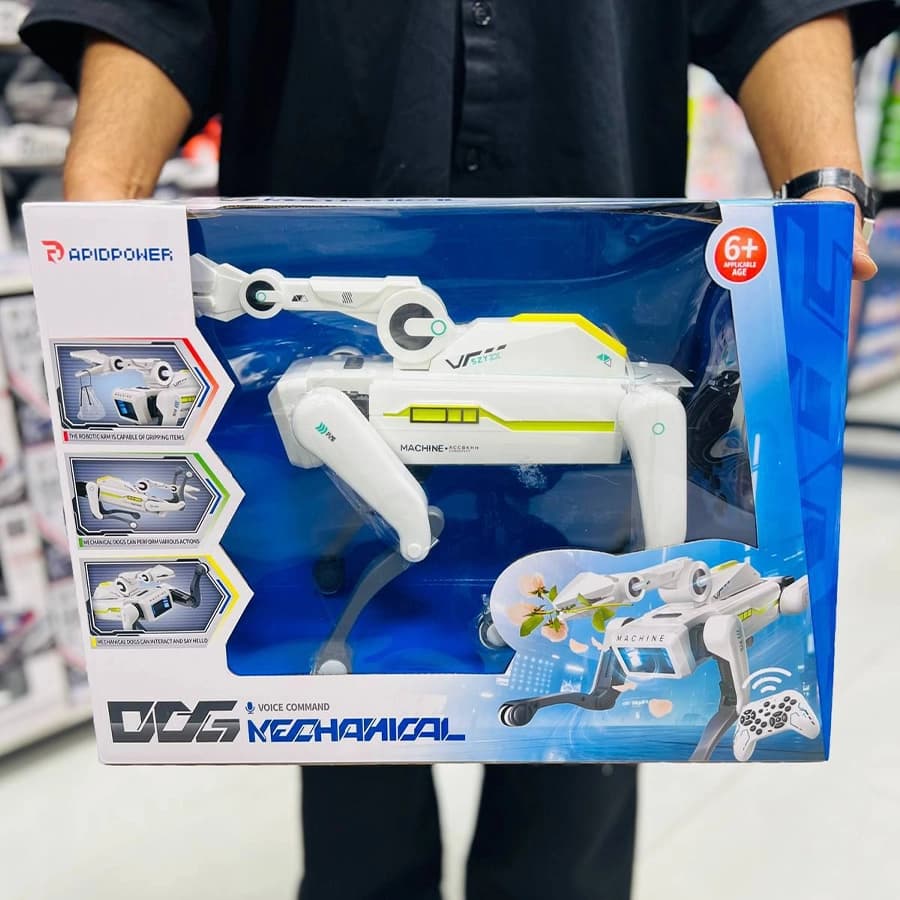 ربات کنترلی سگ چنگکی شارژی 8008 — تصویر ۲