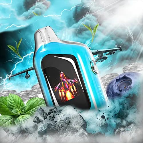 پاد یکبار مصرف 25000 پاف VELOCITY طعم بلوبری نعنا
