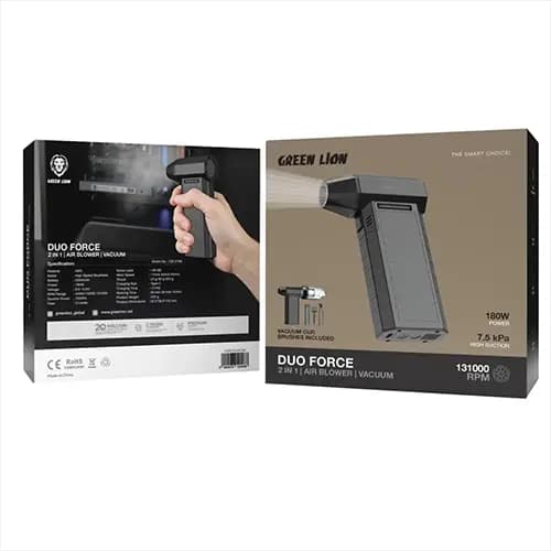 جت فن و جاروبرقی گرین لاین مدل DUO FORCE — تصویر ۴