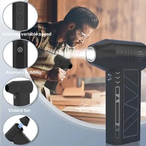 مینی جت فن چراغ دار مدل ZY 7400 — تصویر ۴