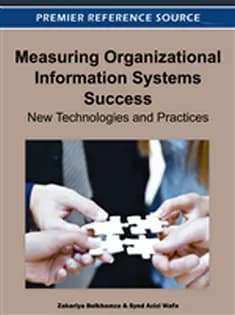 دانلود کتاب Measuring Organizational Information Systems Success: New Technologies and Practices