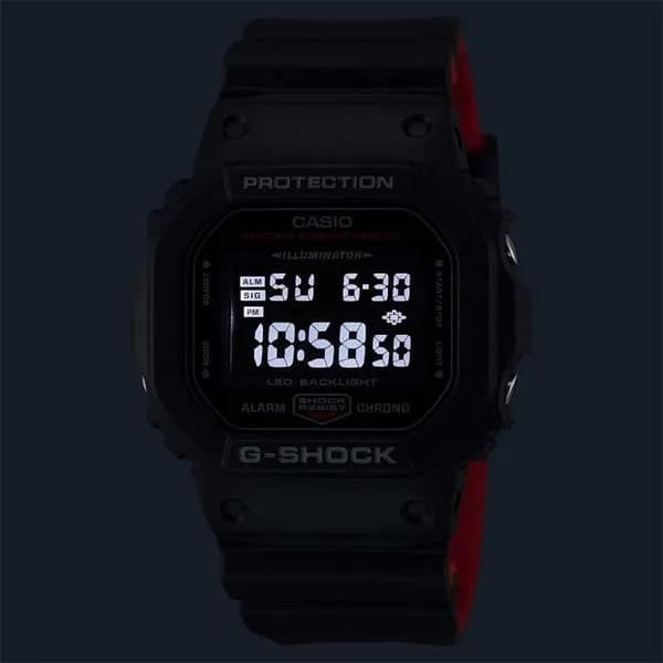 ساعت مچی مردانه کاسیو (CASIO) جی شاک مدل DW-5600UHR-1D — تصویر ۴