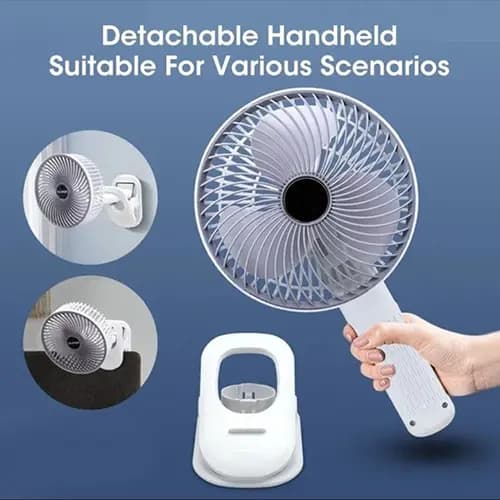 پنکه رومیزی شارژی گیره ای مدل JD-FS002 — تصویر ۲