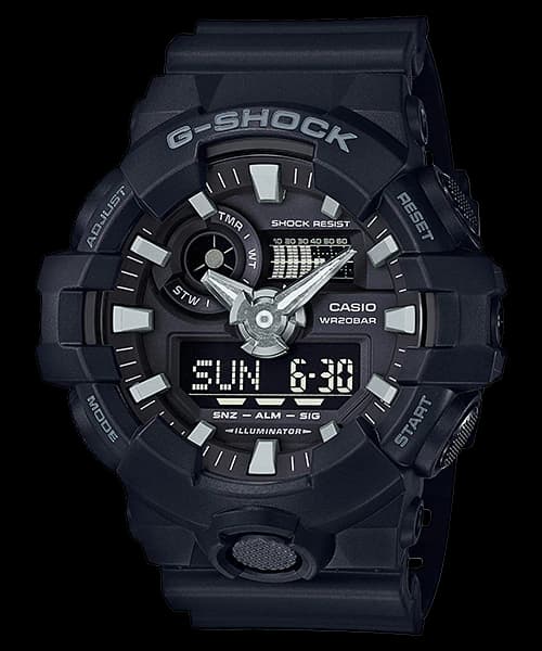 ساعت مچی مردانه کاسیو (CASIO) جی شاک مدل GA-110-1B — تصویر ۳