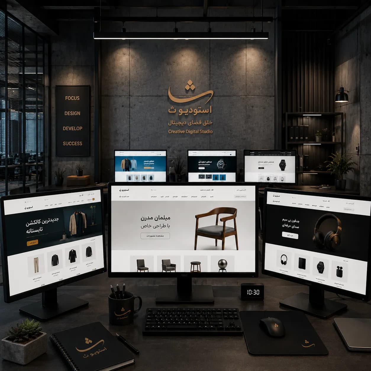 طراحی سایت شرکتی / صنعتی ENTERPRISE