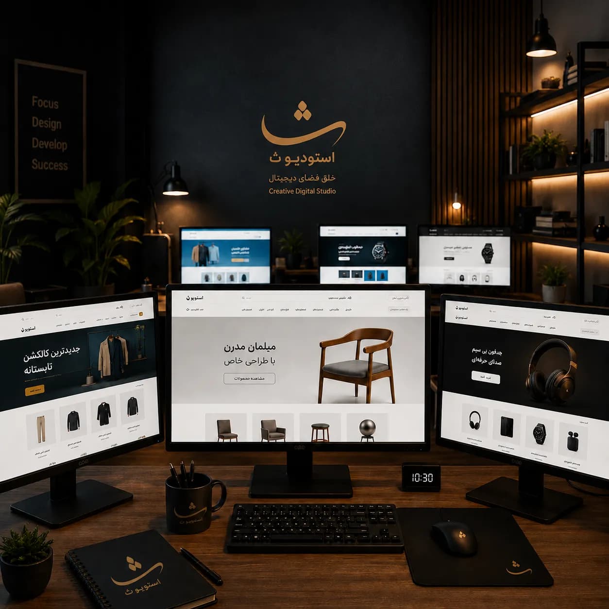 طراحی سایت فروشگاهی ENTERPRISE+