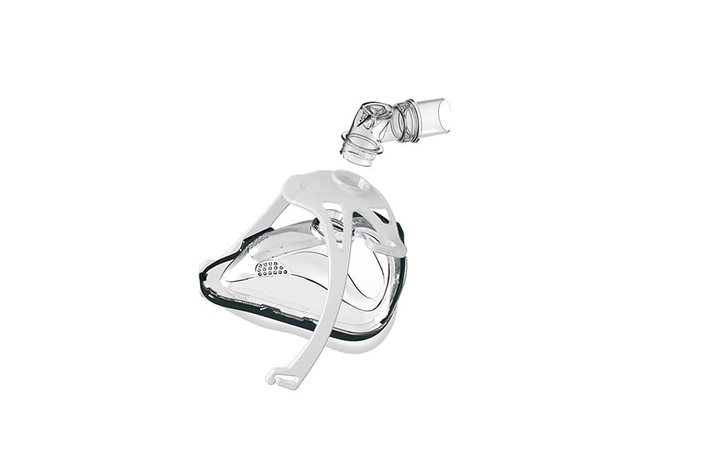 ماسک BIPAP و CPAP برند BMCمدل f1A بدون پیشونی — تصویر ۲