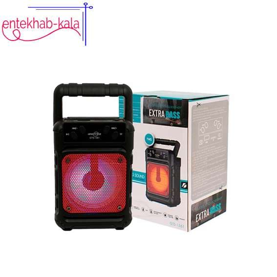اسپیکر بلوتوثی GTS سایز 3 اینچ مدل 1361