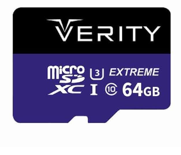 رم میکرو وریتی VERITY مدل 533X ظرفیت 64 گیگ — تصویر ۲
