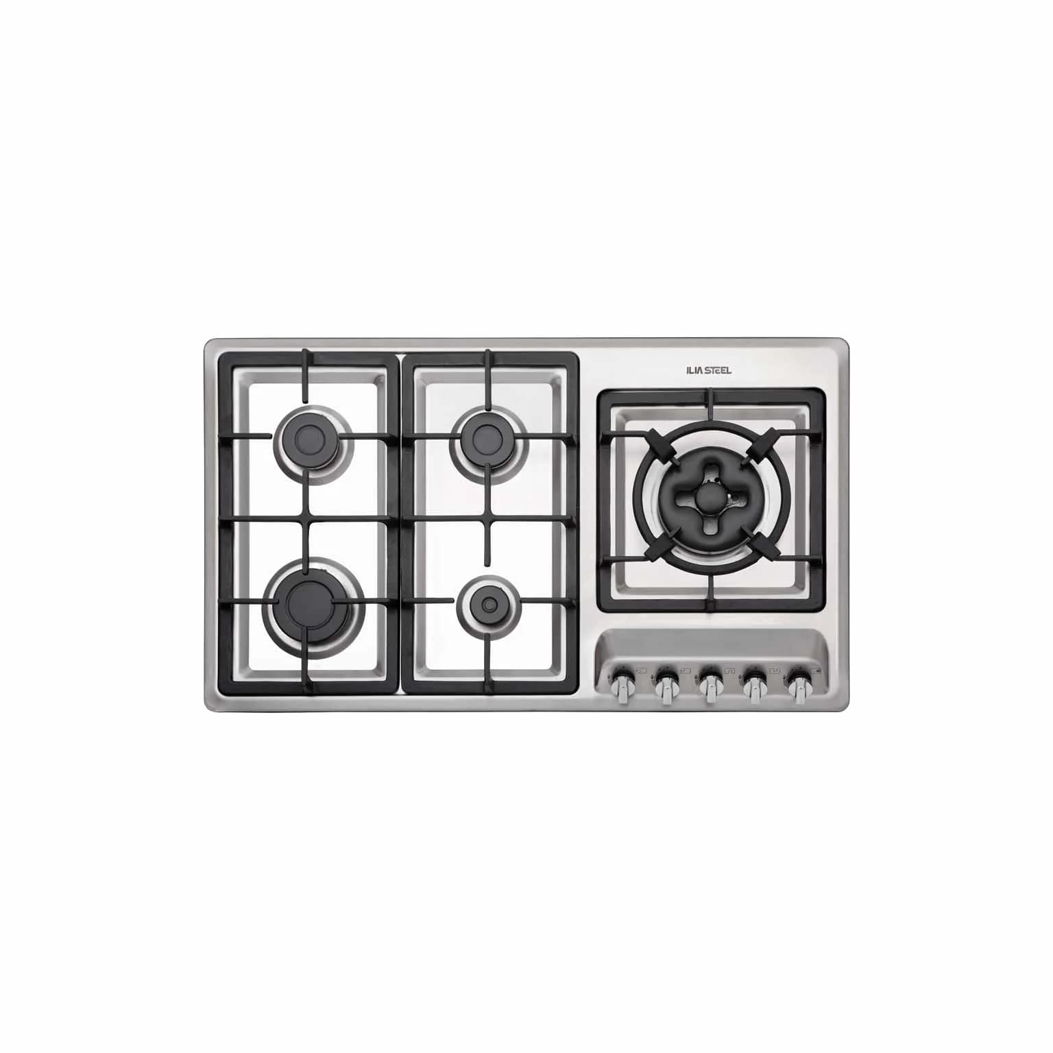 اجاق گاز صفحه ای ایلیااستیل مدل S-503