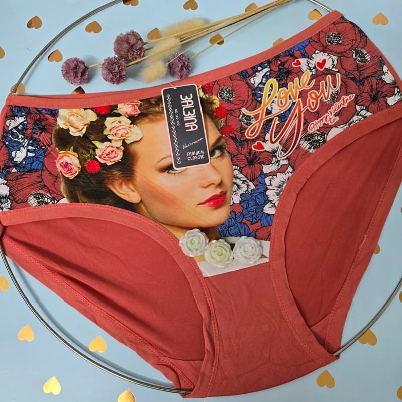 شورت زنانه سایز بزرگ گیاهی — تصویر ۵