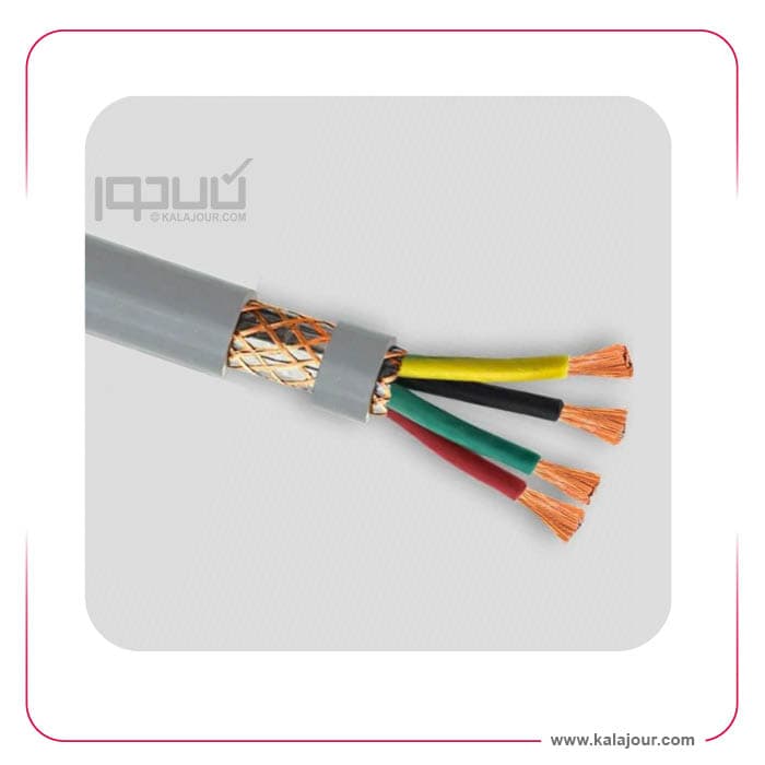 کابل کنترل فرمان شیلددار 1/5*10 سهند NYSLY