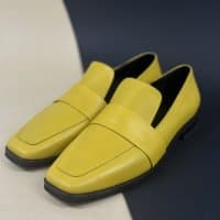 کفش چرم زنانه پاشنه 1 سانت کد Z108