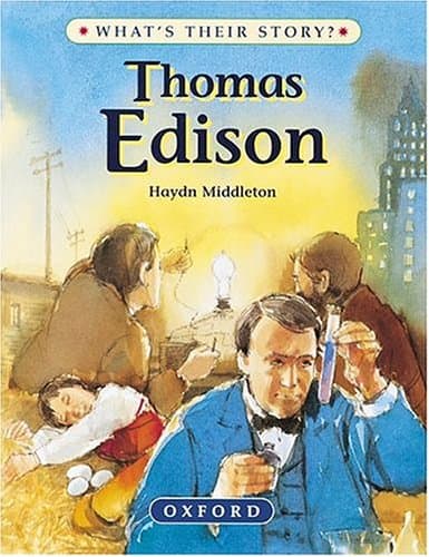 کتاب Thomas Edison: The Wizard Inventor (What’s Their Story?) نسخه کامل
