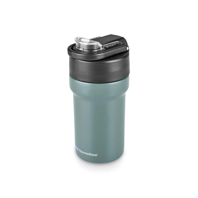فلاسک کاراجا مدل Thermosteel Camping سبز لجنی — تصویر ۳