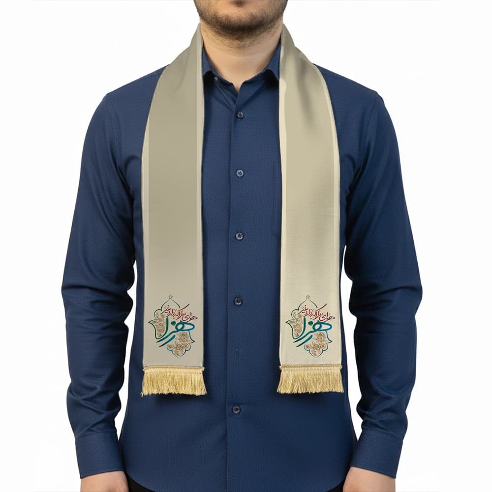 شال گردن فاطمیه مخمل هوای ما را که دارد غیر زهرا کد 1620