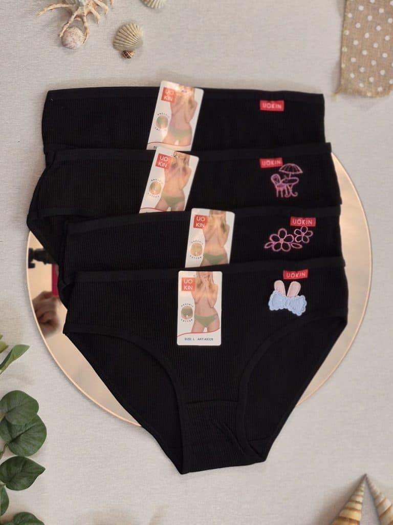 شورت نخی کبریتی ساده در 5 رنگ — تصویر ۵