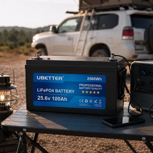 باتری لیتیوم 24 ولت 100 آمپر UBETTER — تصویر ۲
