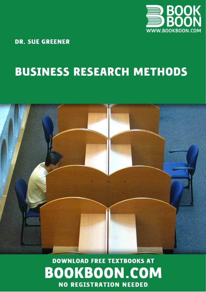 کتاب Business Research Method (روش‌های تحقیق کسب‌وکار) نسخه انگلیسی PDF | دکتر سو گرینر (Dr. Sue Greener)